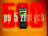 500 telefonów Maxon po 5zł - 1997ROK