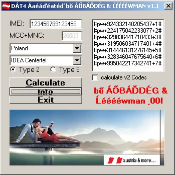 DCT4 Calculator